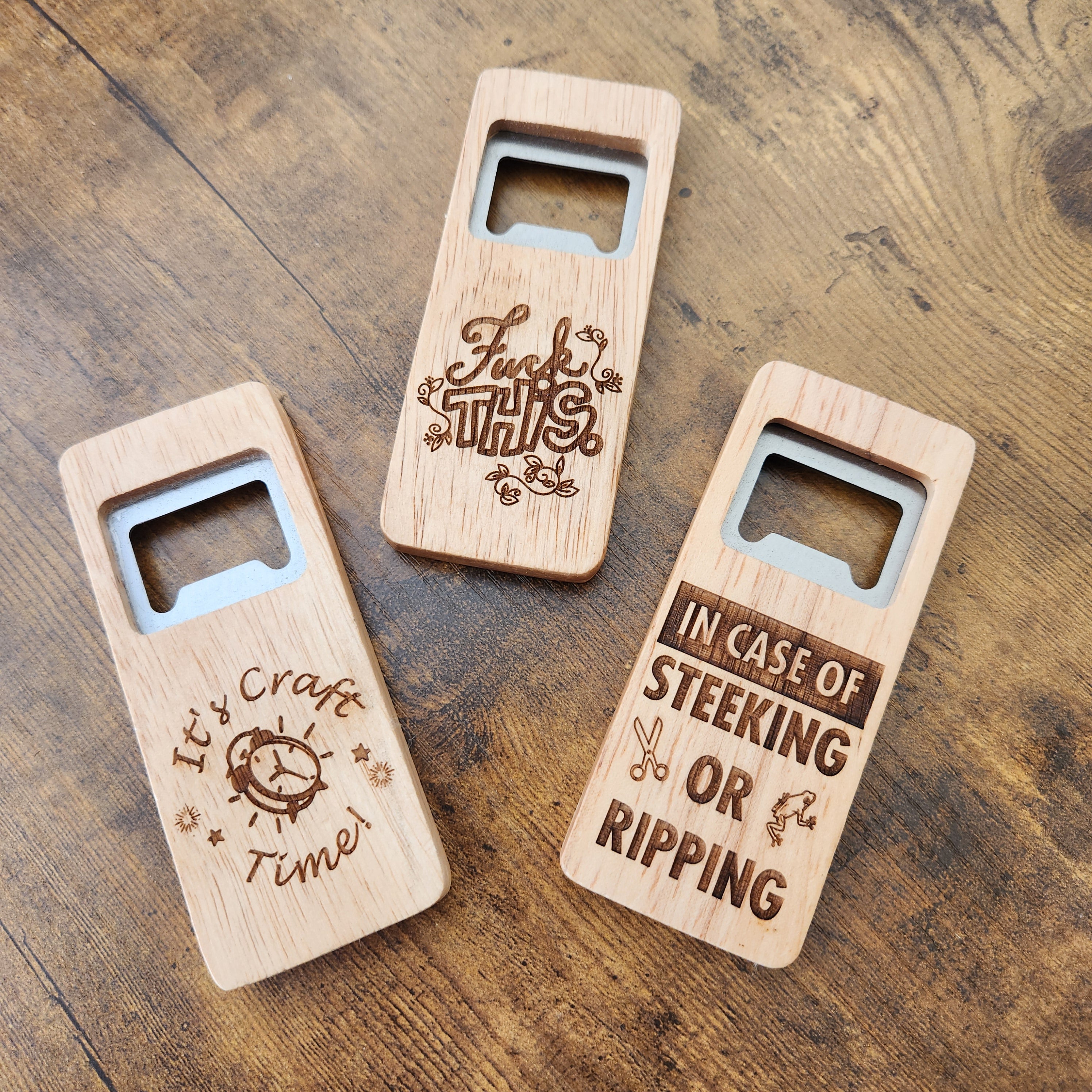 Crafty Bottle Openers